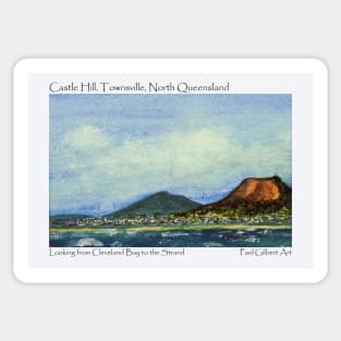 Castle Hill, Townsville, North Queensland Sticker